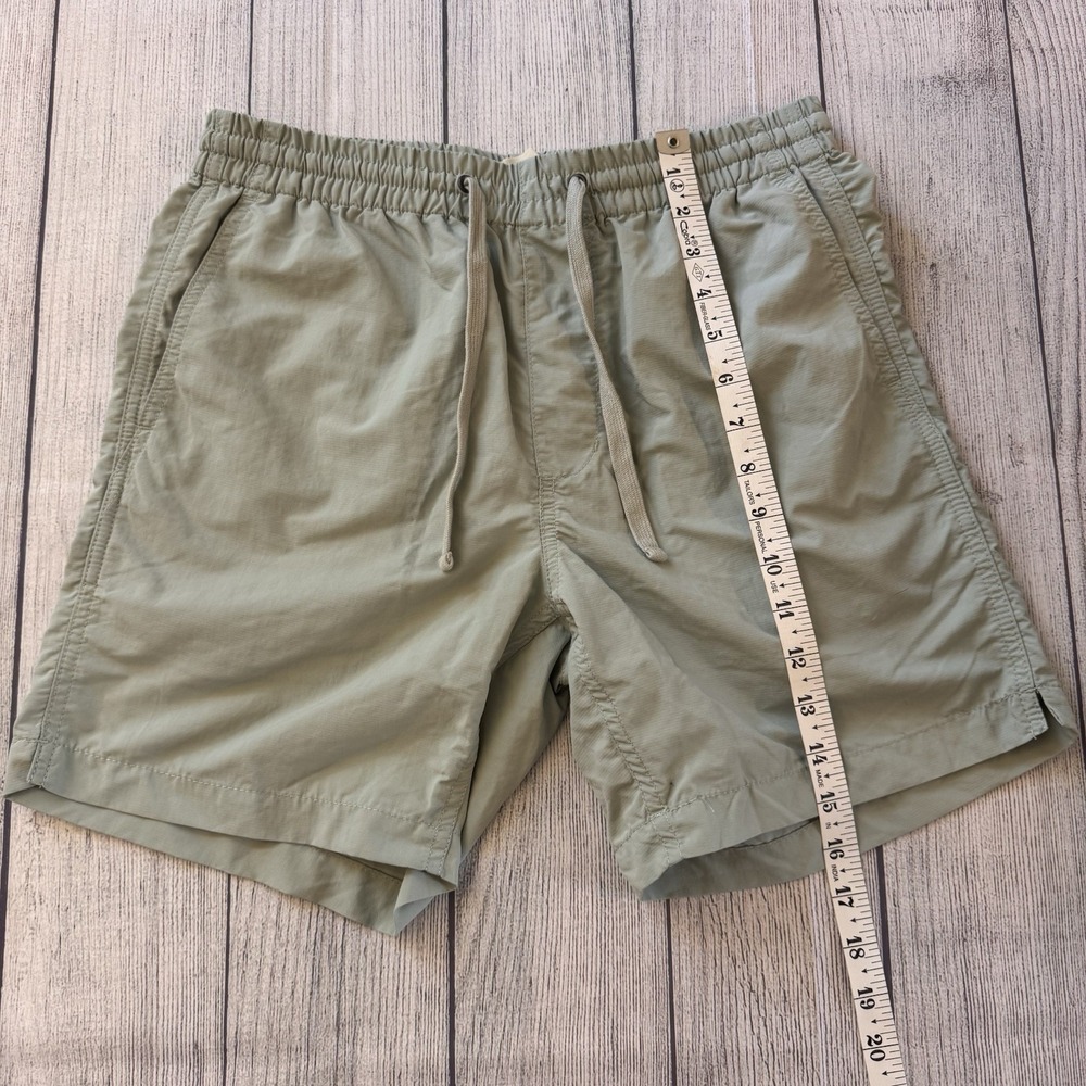 Madewell Womens Pull On Shorts Small Green Drawstring Casual Lightweight Beach - Picture 2 of 6